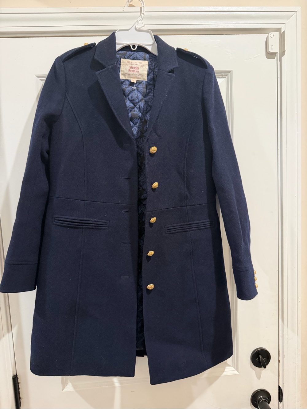 Brooks Brothers 100% wool coat size 8 - Picture 2 of 9